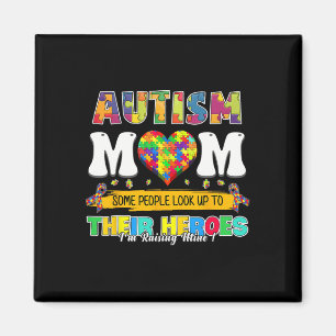 Imán Autismo Mamá Algunas Personas Ven A Sus Héroes Aut