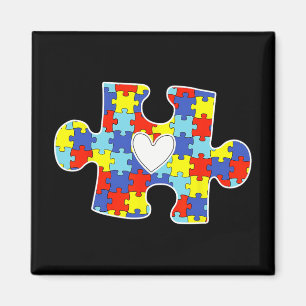 Imán Autismo Mamá Rompe el Corazón Pieza Autismo Té de