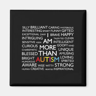 Imán Autismo Soy Más Que Autismo
