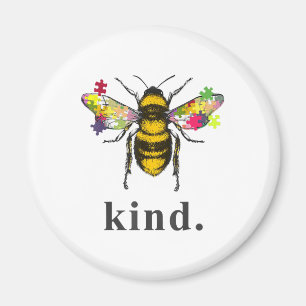 Imán autista El autismo es como el puzle de beekeeper