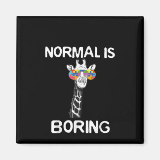 Imán Autista | Normal Es Borrador Pieza De Rompecabezas