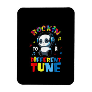 Imán Autista   Rockin A Un Panda De Tune Diferente