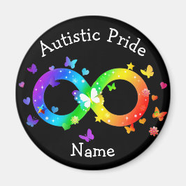Imán Autistic Pride Infinity Symbol