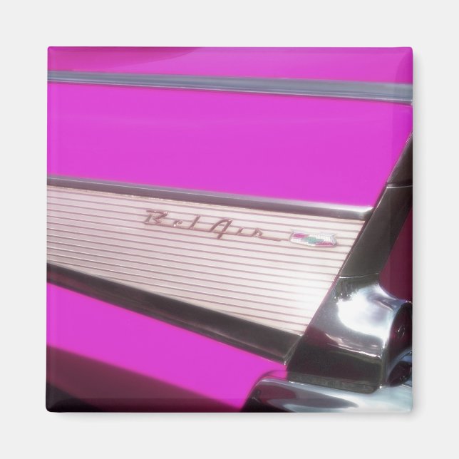 Imán Auto clásico: Chevrolet Bel Air (Frente)