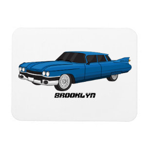 Imán Auto clásico Guay blue 1959