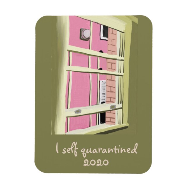 Imán Auto-cuarentón (Vertical)