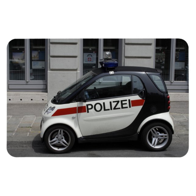 Imán Auto de Smart Polizei (Horizontal)