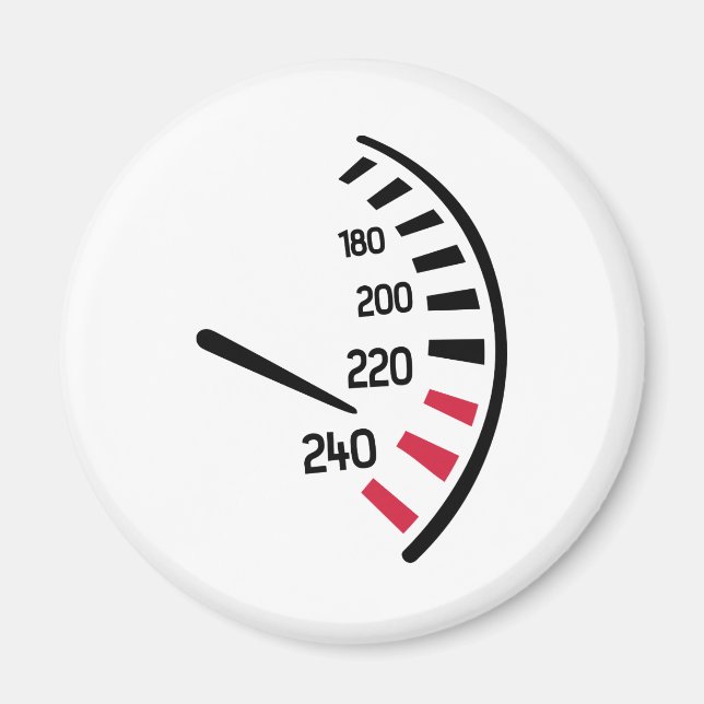 Imán Auto de velocidad (Frente)