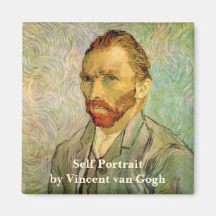 Imán Auto retrato de Vincent van Gogh, Bella Artes de l
