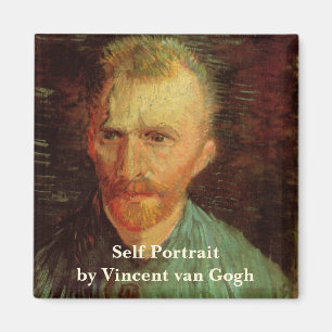 Imán Auto retrato de Vincent van Gogh, Bella Artes de l