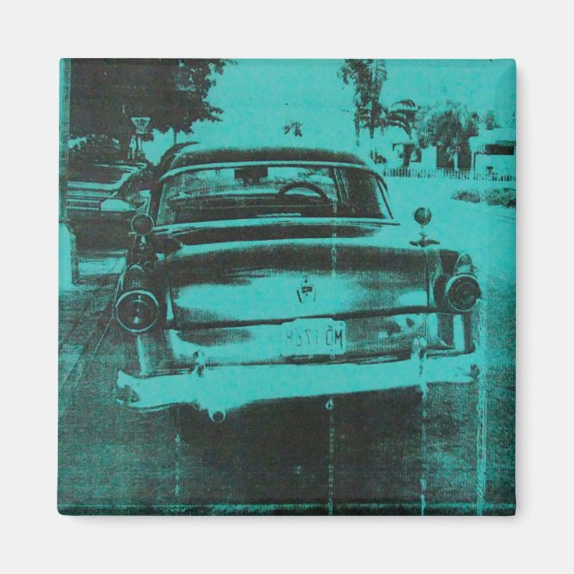 Imán Auto verde (Frente)