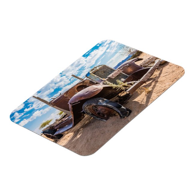 Imán Auto viejo y abandonado #3 en Solitaire, Namibia (Lado Izquierdo)