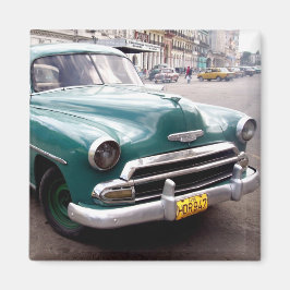 Imán Auto vintage en Cuba