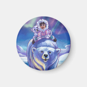 Imán Autobús de oso polar