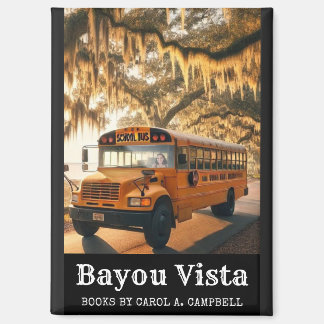 Imán Autobús Escolar Bayou Vista – Colección Southern P