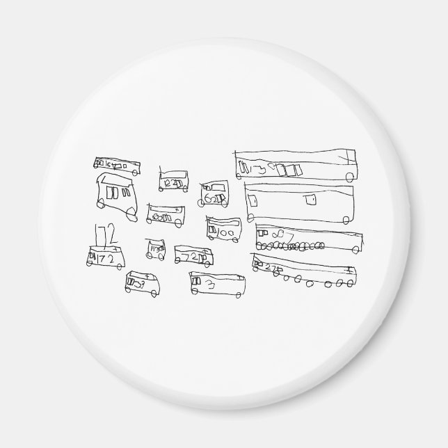 Imán Autobuses (Frente)