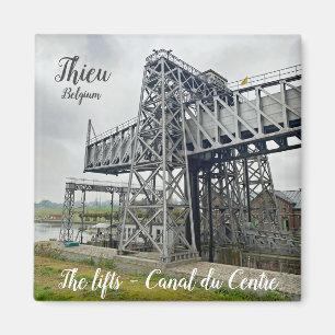 Imán Autobuses de Thieu en Bélgica