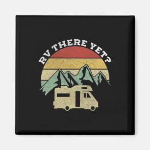 Imán Autocaravana Camping Furgoneta Camper Retro Vintag