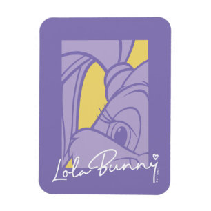 Imán Autografo de retrato de Lola
