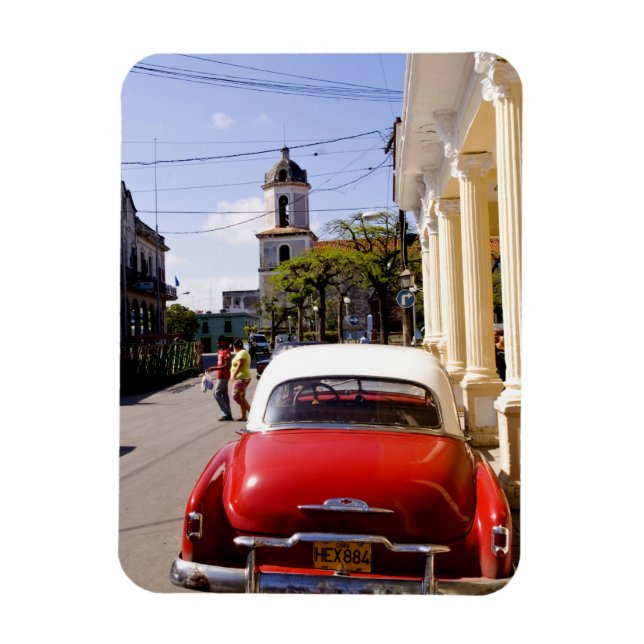 Imán Automóvil americano clásico viejo en Guanabacoa, u (Vertical)