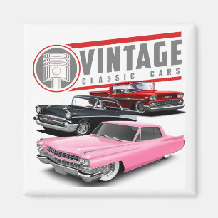 Imán Automóviles clásicos retro