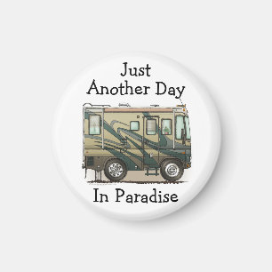 Imán Autophome Cute Happy Camper Big RV