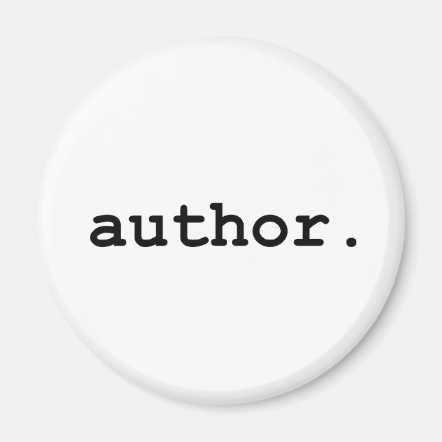 Imán Autor - Por el escritor en tu vida (Frente)