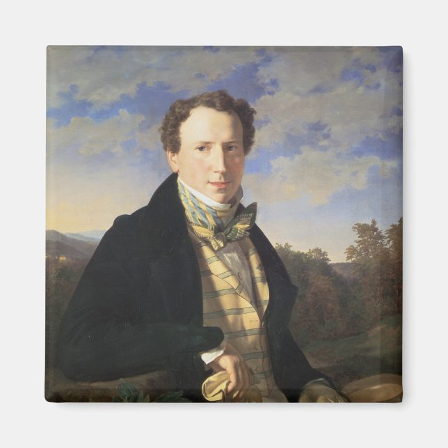 Imán Autoretrato, 1828 (Frente)