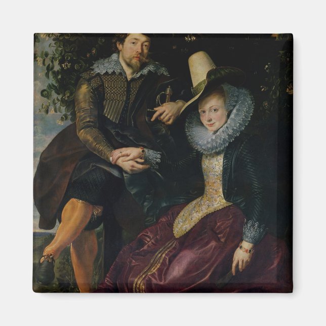 Imán Autoretrato con Isabella Brandt (Frente)