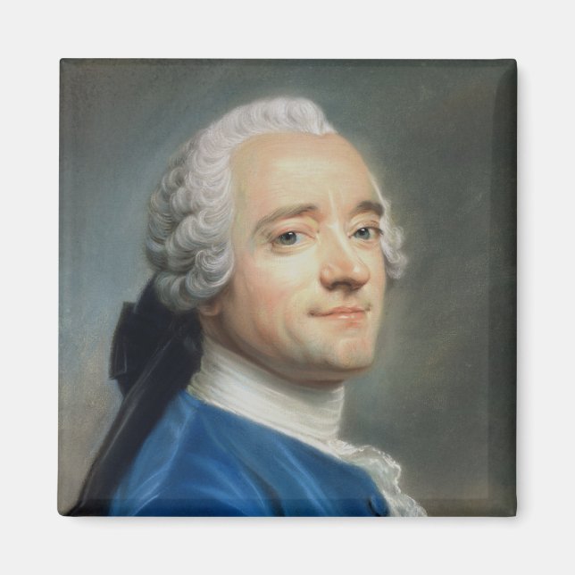 Imán Autoretrato con jabón de encaje (Frente)