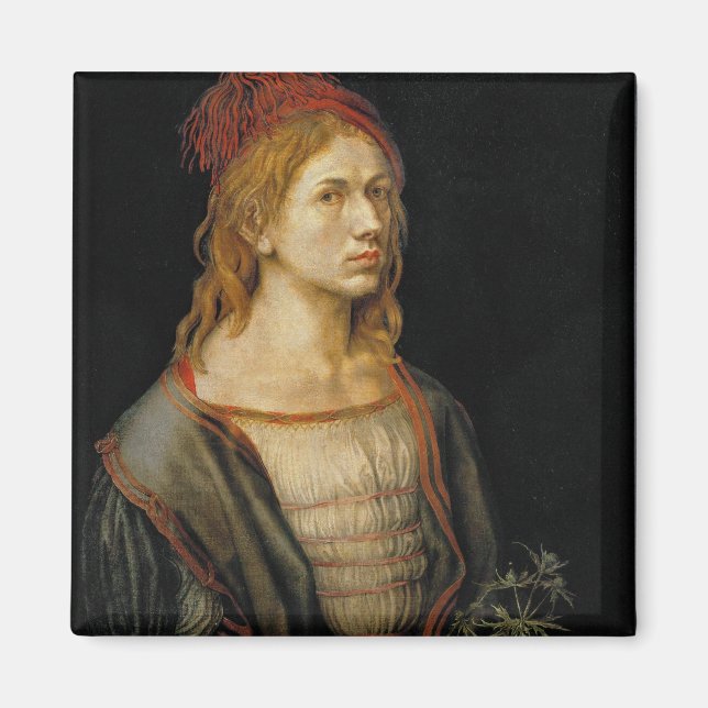 Imán Autoretrato de Albrecht Durer 1493 (Frente)