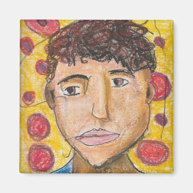 Imán Autoretrato de Aspen (Frente)