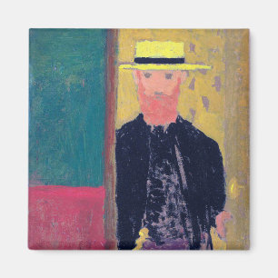 Imán Autoretrato (hombre con barba), Edouard Vuillard