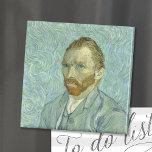 Imán Autoretrato | Vincent Van Gogh<br><div class="desc">Autoretrato (1889) del artista holandés post-impresionista Vincent Van Gogh. Van Gogh se utilizaba a menudo como modelo para practicar la pintura artística. Este fue el último de sus muchos autorretratos,  pintados apenas meses antes de su muerte. 

Utilice las herramientas de diseño para agregar texto personalizado o personalizar la imagen.</div>