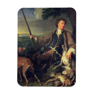 Imán Autorretrato como cazador, 1699 (aceite en lona)