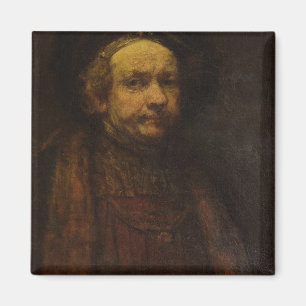 Imán Autorretrato como viejo hombre, c.1664 (aceite en