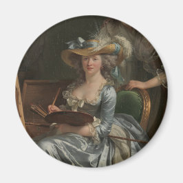 Imán Autorretrato de artista de Adélaïde Labille-Guiard