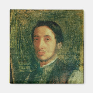 Imán Autorretrato de Edgar Degas el como hombre joven