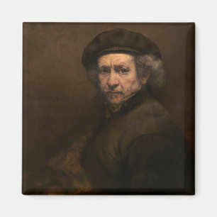 Imán Autorretrato de Rembrandt: Pintor de la Edad de Or