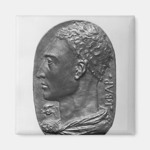 Imán Autorretrato del medallón