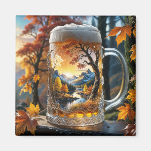 Imán Autumn Beer Mug Magnet