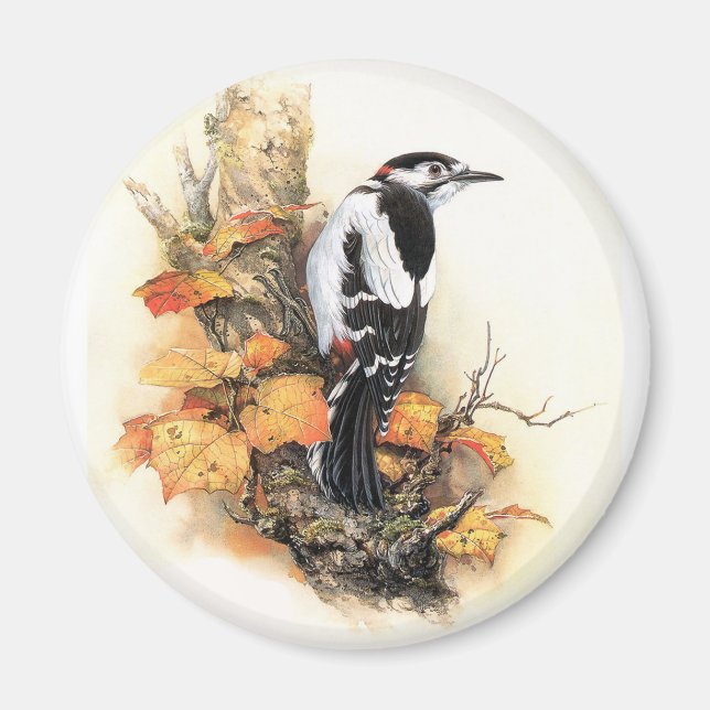 Imán Autumn Bird (Frente)