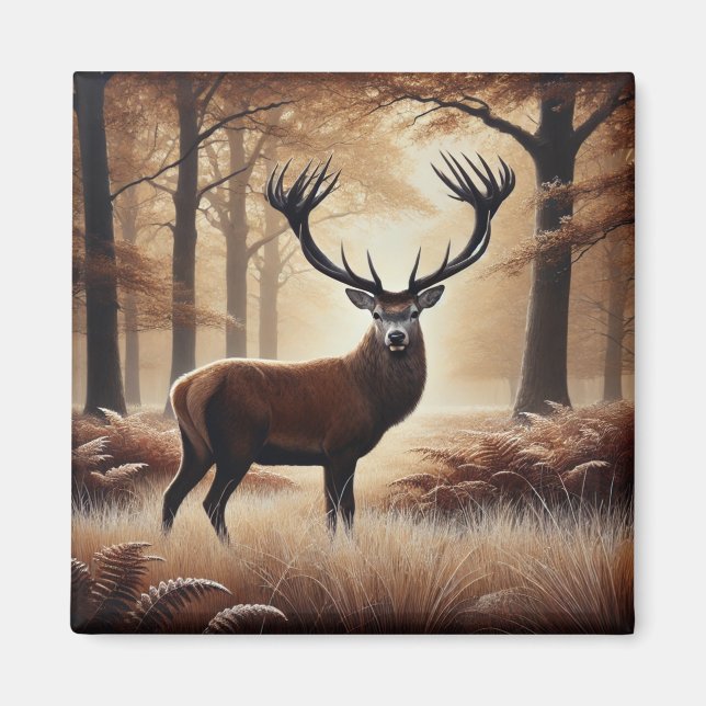 Imán Autumn Deer Magnet (Frente)