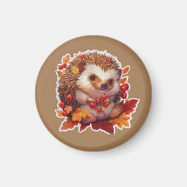 Imán Autumn Hedgehog Adventure 2