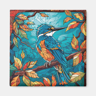 Imán Autumn Kingfisher Magnet