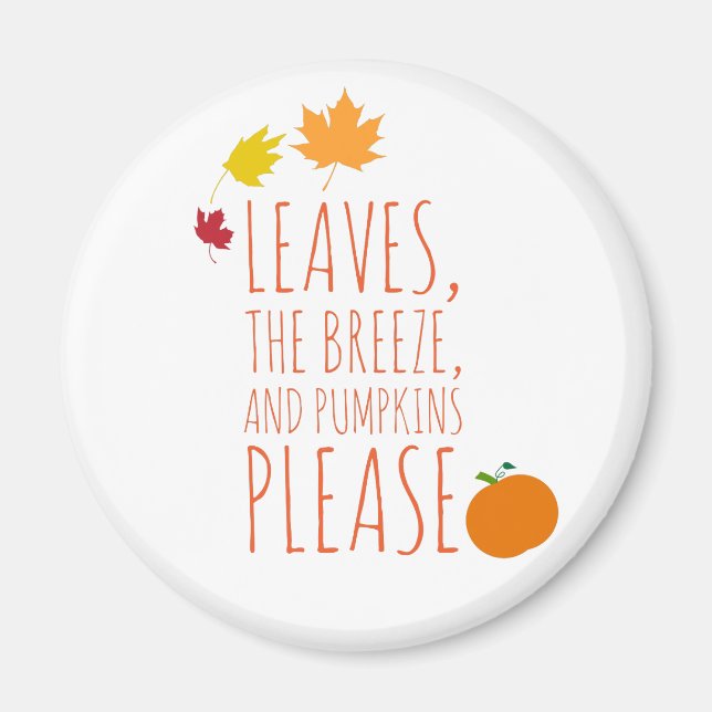 Imán Autumn Love Magnet (Frente)