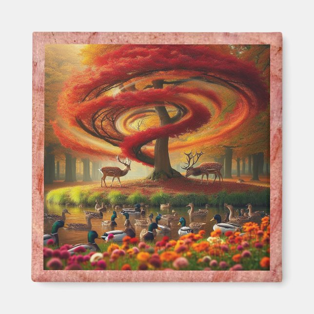 Imán Autumn Wonders Magnet (Frente)