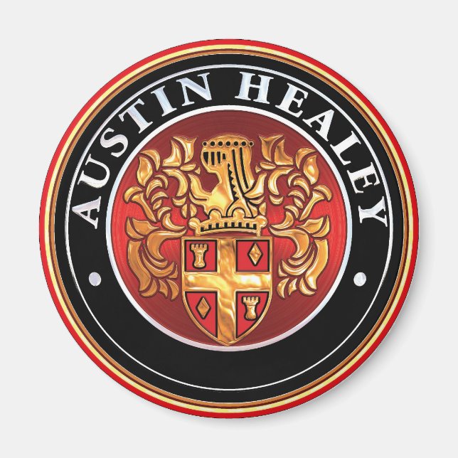 Imán auustin Healey Badge (Frente)