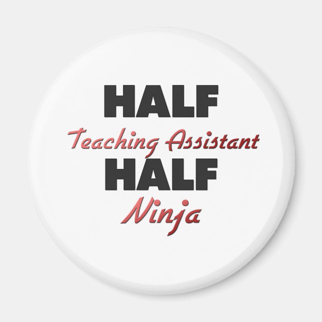 Imán Auxiliar de media docencia Half Ninja (Frente)