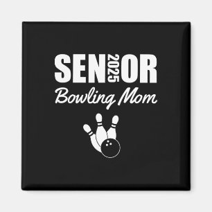 Imán Auxiliar de padre del equipo de Bowling Mom Bowlin
